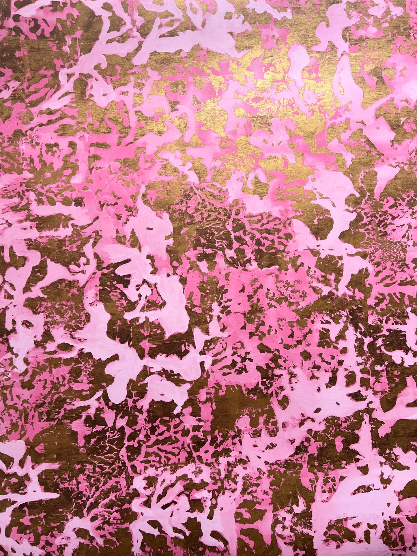PATINA METALLICS WALLPAPER: Rose & Gold (2 Roll Pack)