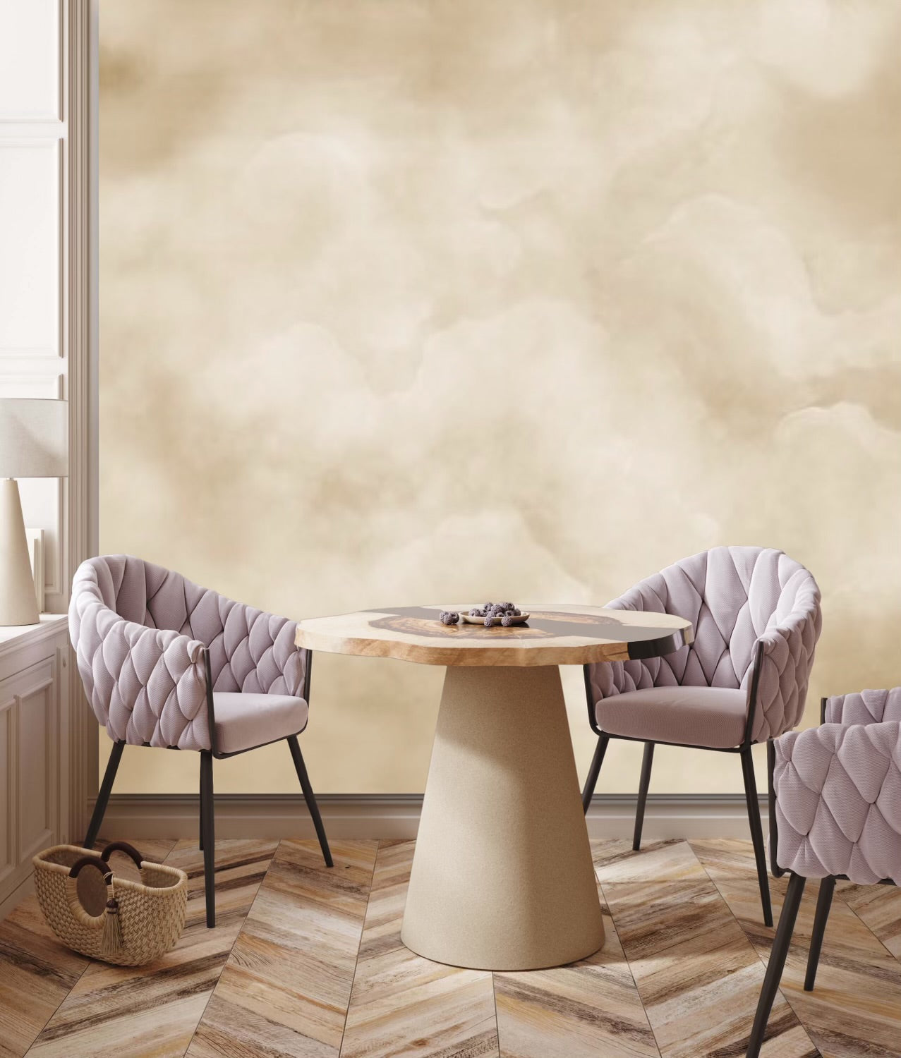 CLOUDS MURAL: Neutral