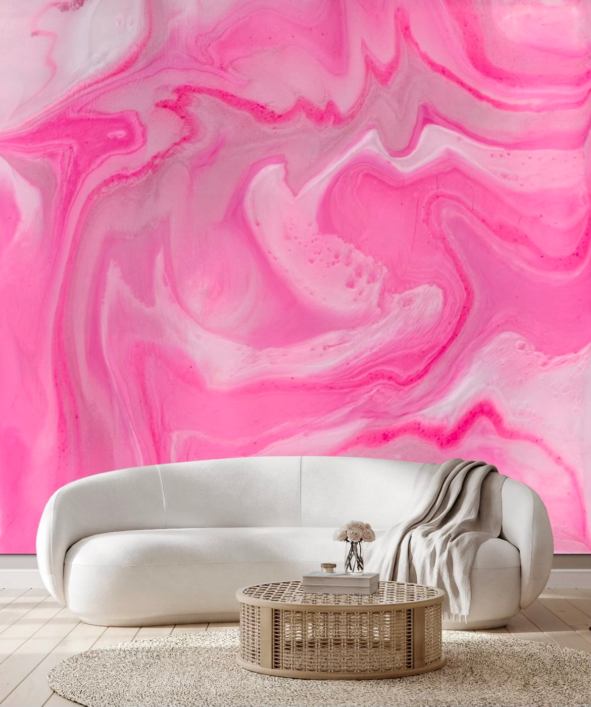 FUSION MURAL: Pink