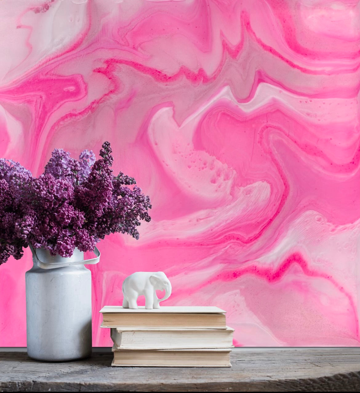 FUSION MURAL: Pink