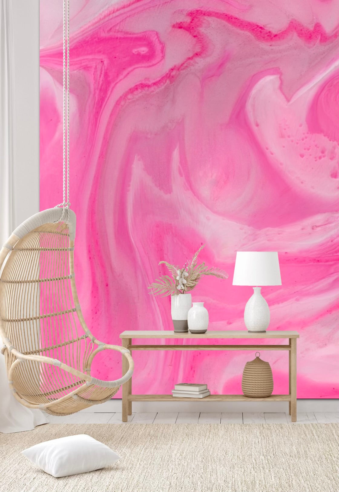 FUSION MURAL: Pink