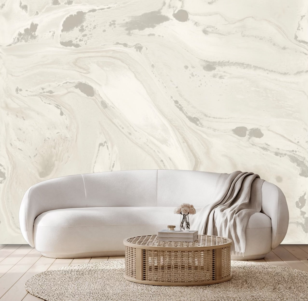 CALACATTA MURAL: Moondust
