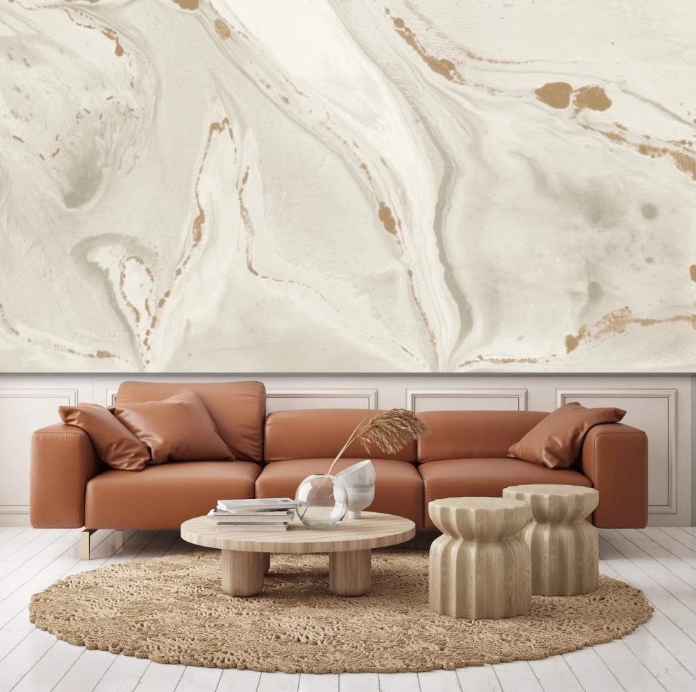 CALACATTA MURAL: Ivory