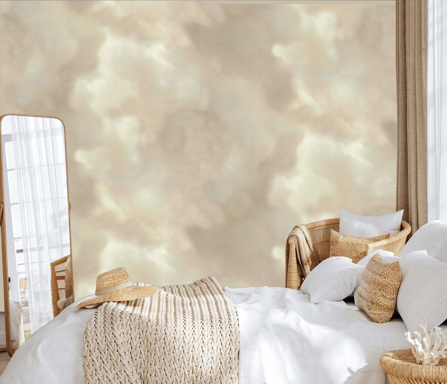 CONCRETE WALLPAPER: Neutral (2 Roll Pack)