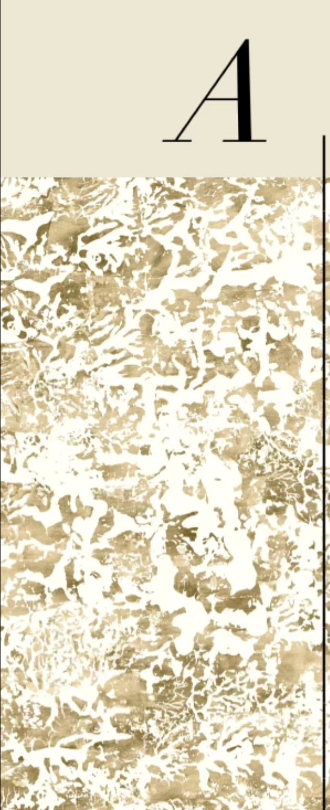 PATINA WALLPAPER: Gold & Pearl (2 Roll Pack)